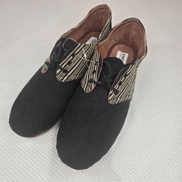 Osborn Black Suede Oxfords Shoes Mens Size EU 44 US 11 main image 8